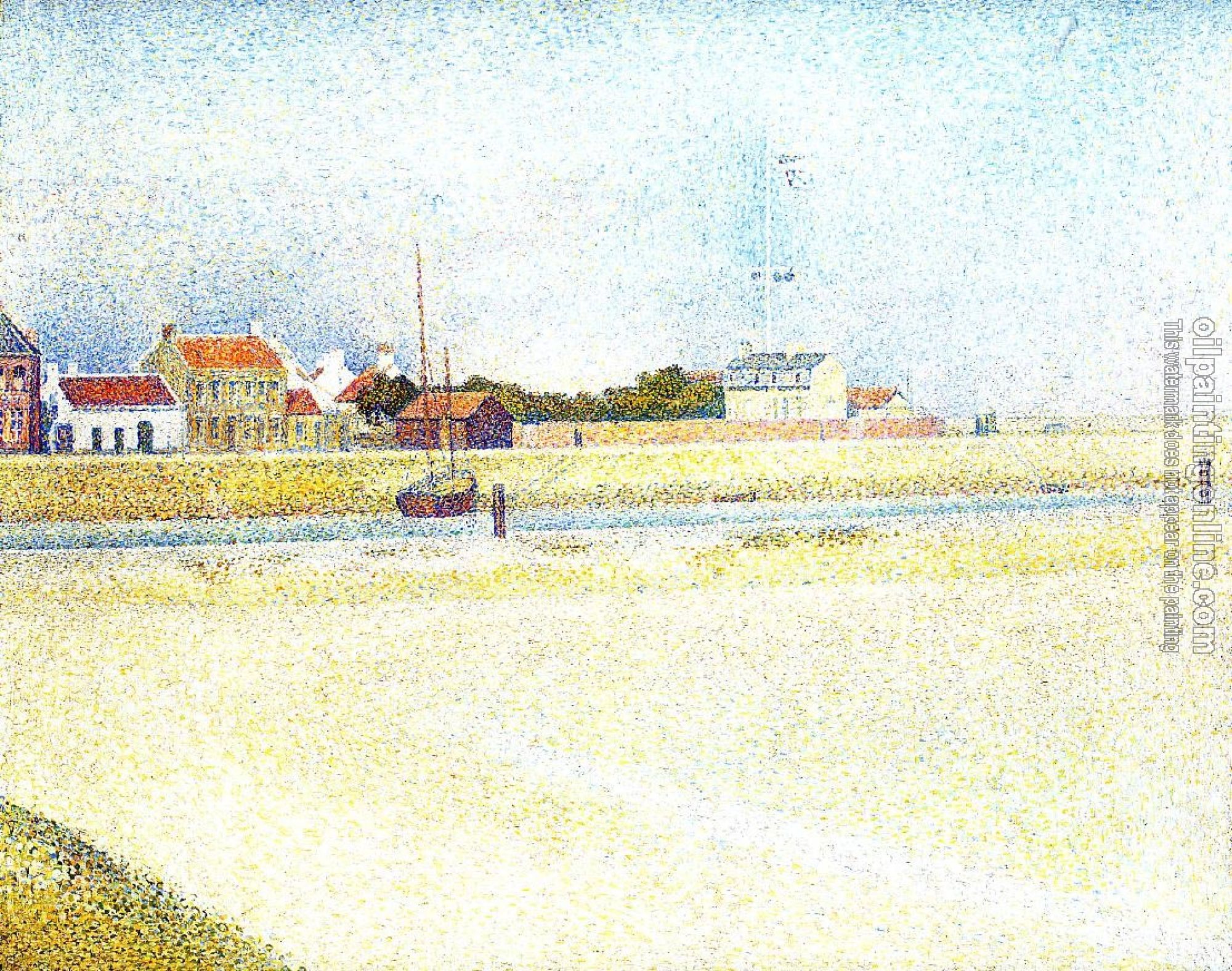 Seurat, Georges - The Channel at Gravelines, Grand-Fort-Philippe